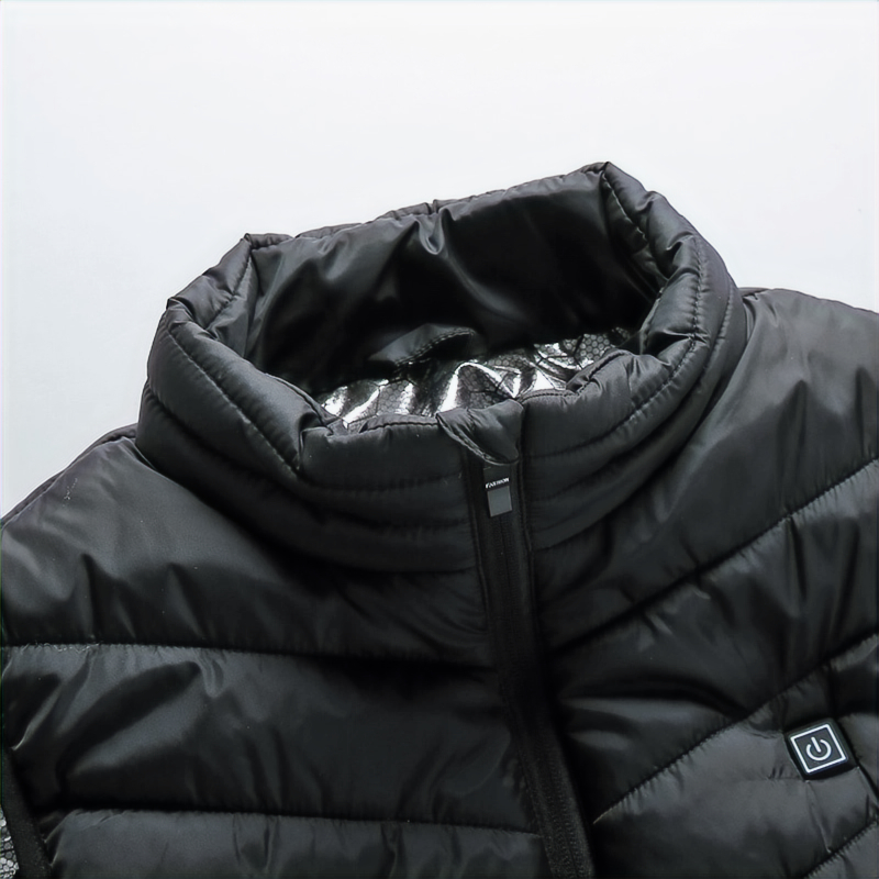 Veste chauffante sans manches noire — vue 6